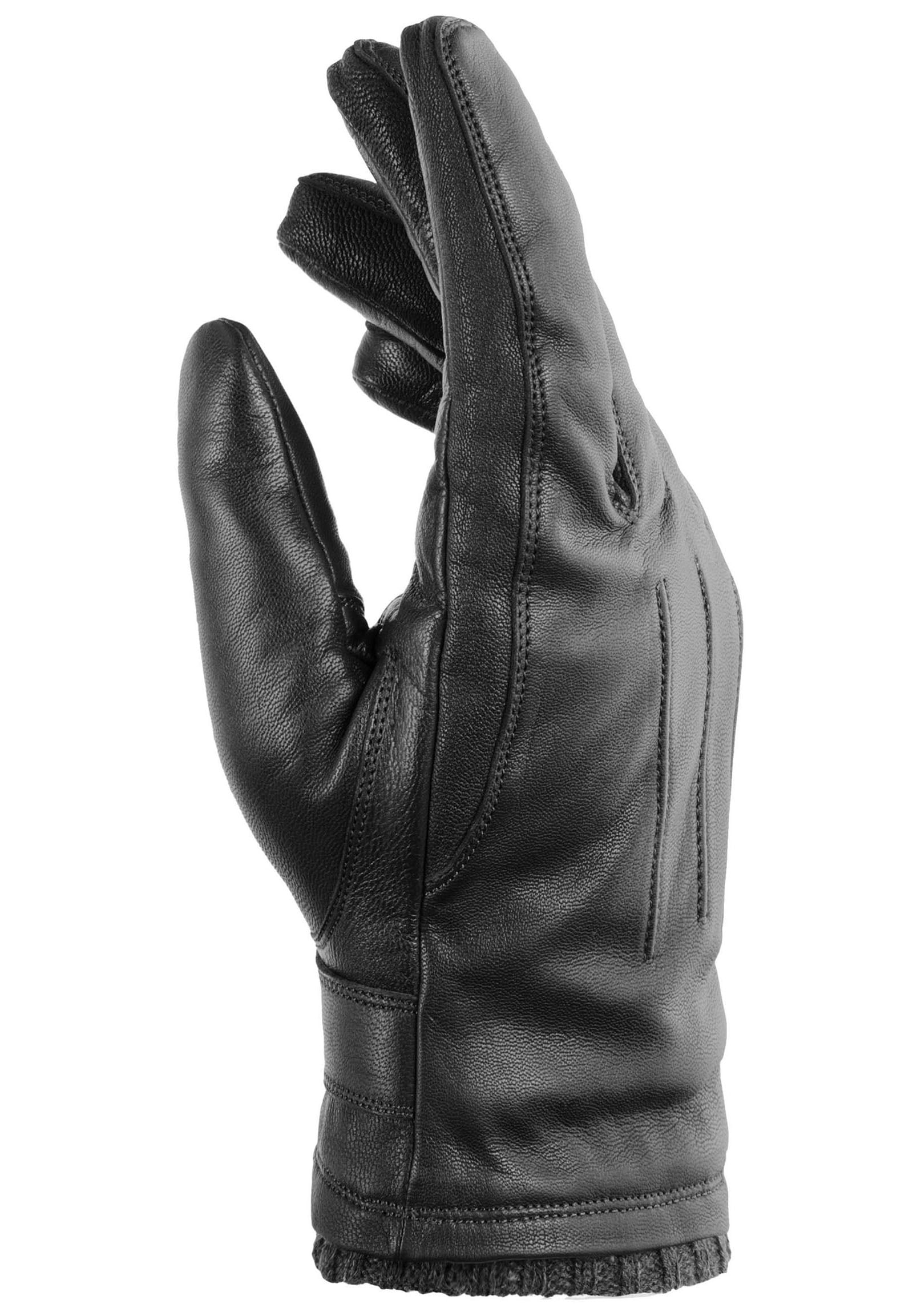 PEARLWOOD Lederhandschuhe »Newton«, leichte Vintage Optik durch Waxfinish