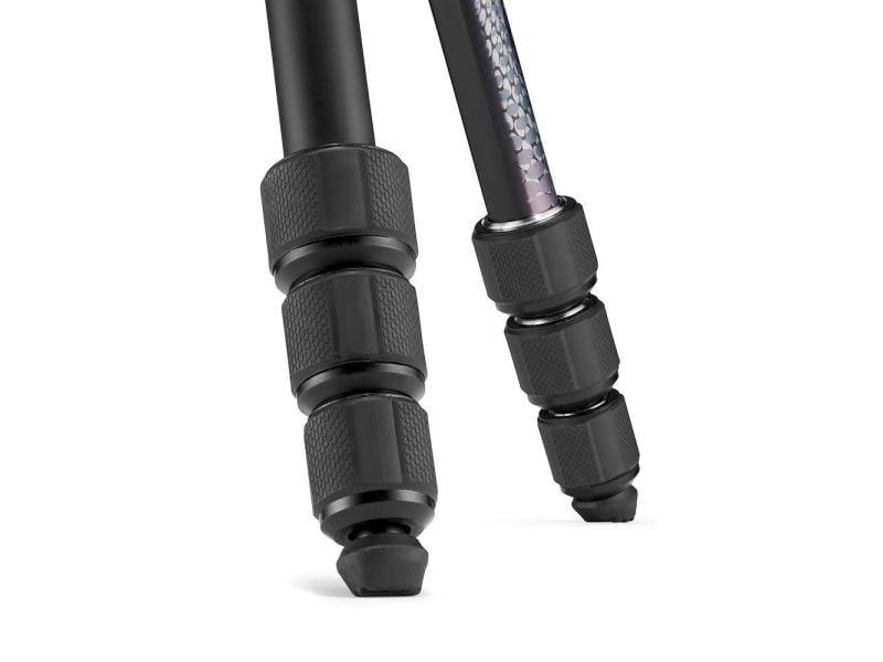 Manfrotto Stativ Element MII Traveler Aluminium – Schwarz Perfekt geeignet für Hobbyfotografen