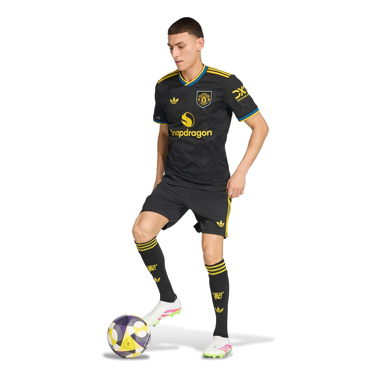Calções adidas Manchester United Terceiro Equipamento 2025-2026
