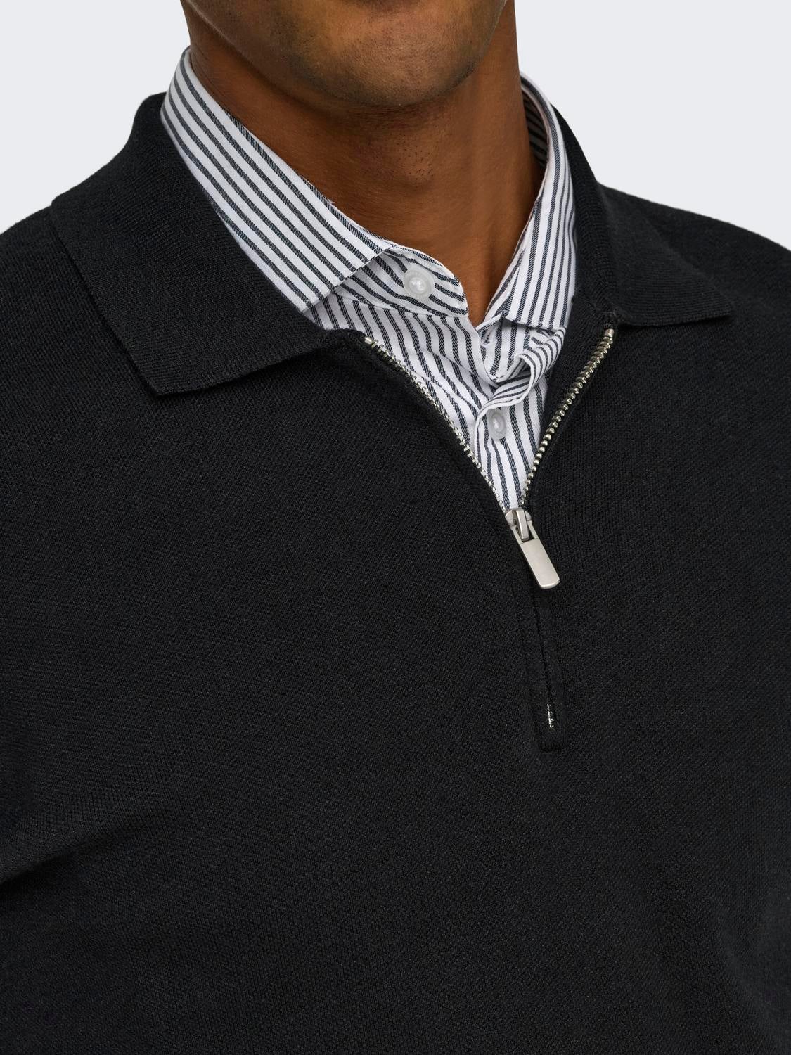 ONSCOOPER Pullover Black
