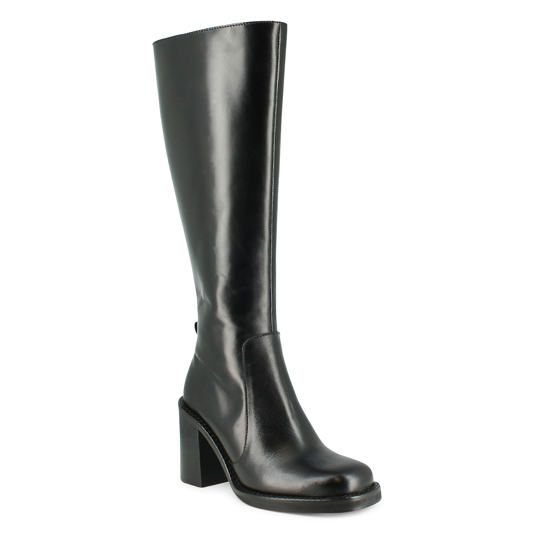 BRETZEL - Bottes en cuir | Noir