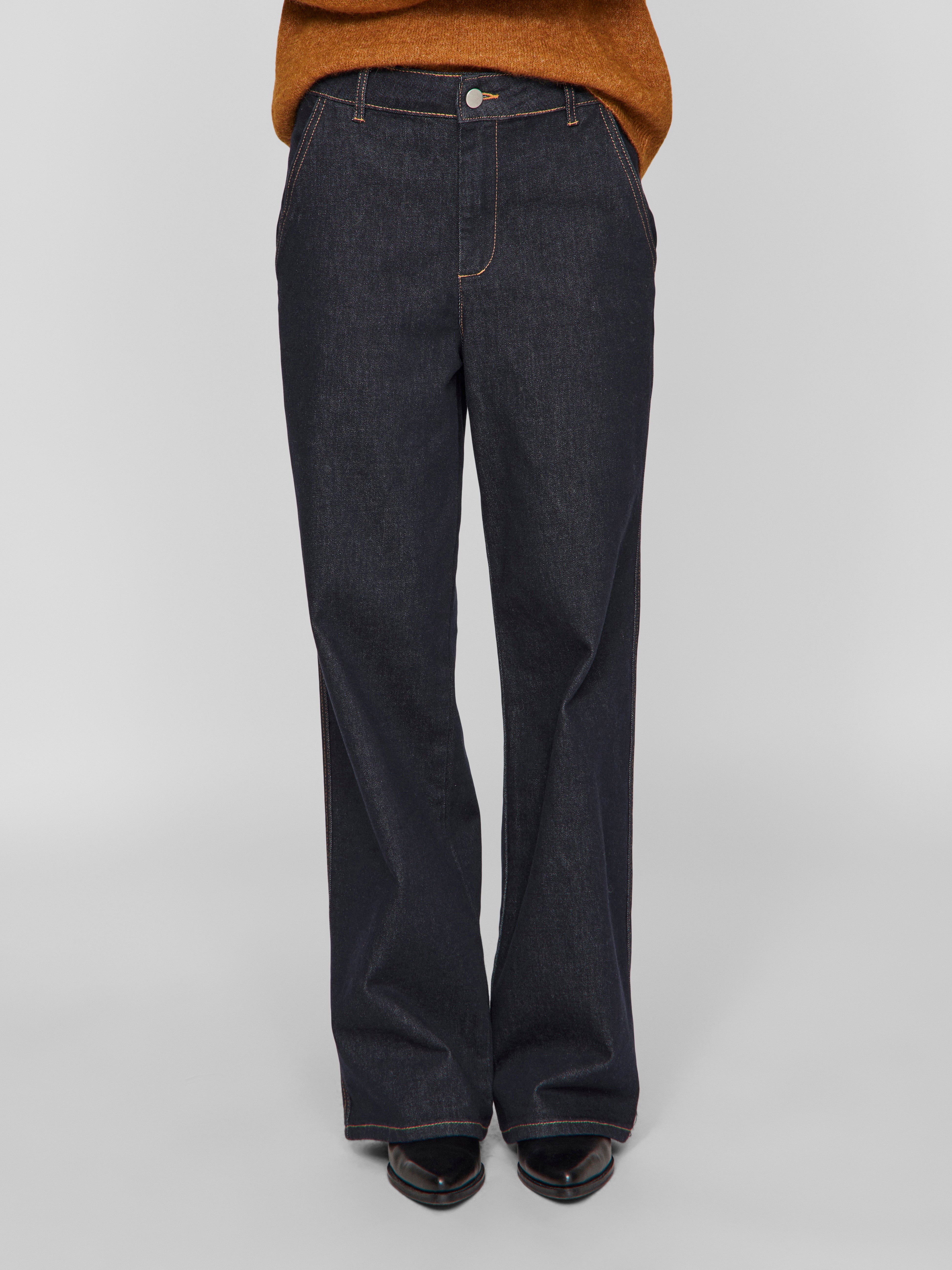 Vila  Vimensina HW jeans - Dark Blue Denim