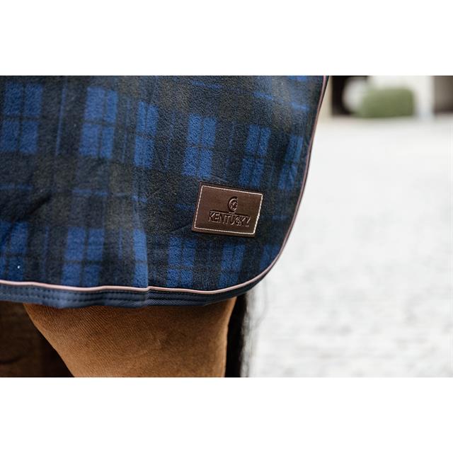 Uitrijdeken Kentucky Heavy Fleece Donkerblauw-blauw