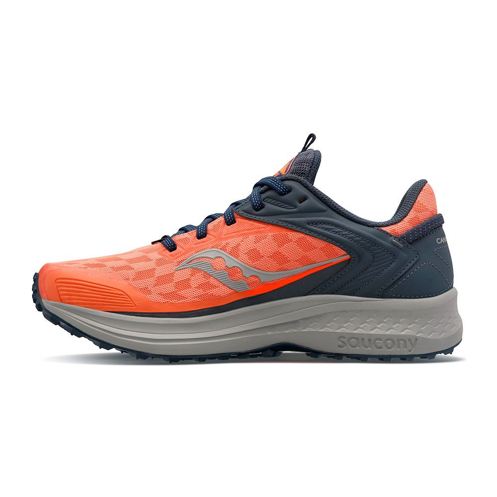 Saucony CANYON TR2 - Chaussures trail Femme sunstone/night
