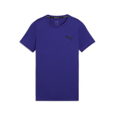 PumaACTIVE  Small Logo Tee - blau