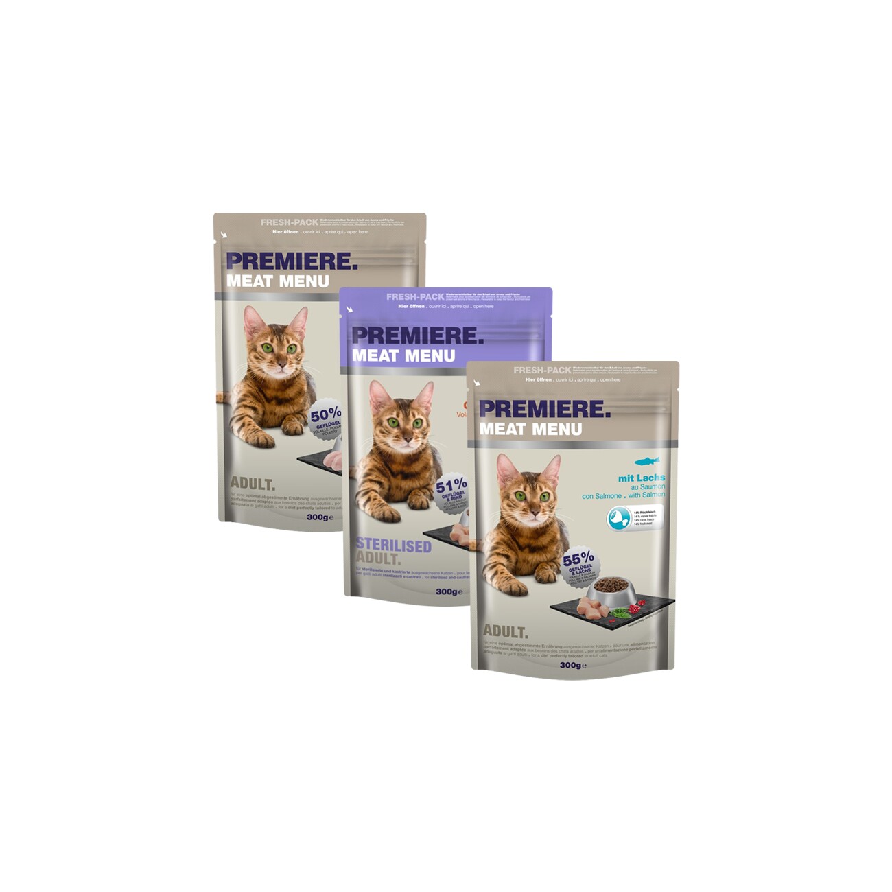 PREMIERE Probierpaket 3x300g