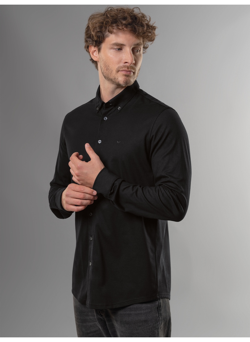 Trigema Poloshirt »TRIGEMA Business-Hemd aus DELUXE-Single-Jersey«, 1 Stk.