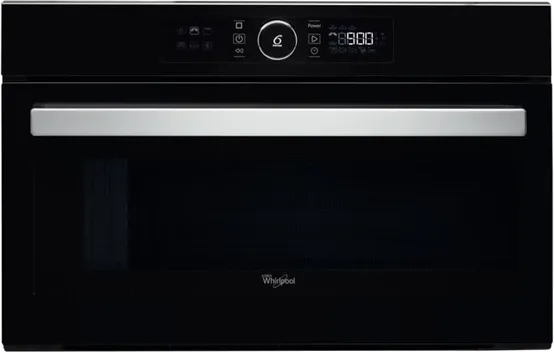 Whirlpool Absolute AMW 730 NB - Mikrobølgeovn med grill - til indbygning - 31 liter - 1000 W - sort