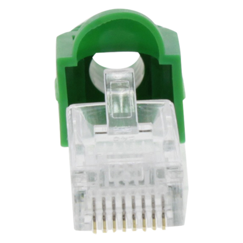 UTP 6 connectors en kappen 8P RJ45/6