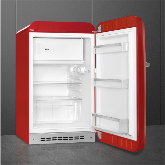 SMEG Stand-Kühlschrank 50's Retro Style FAB10RRD5 Rot