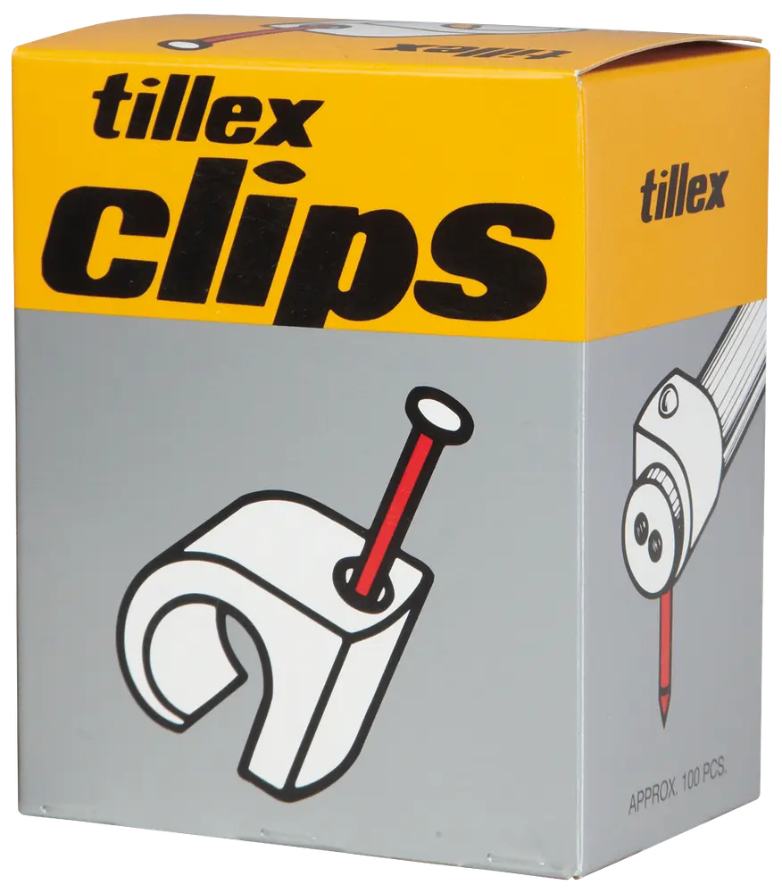 Tillex Clips 12-16 mm - grå