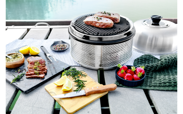 Cobb Air Deluxe Grill inkl. Griddle Grillplatte CO-418