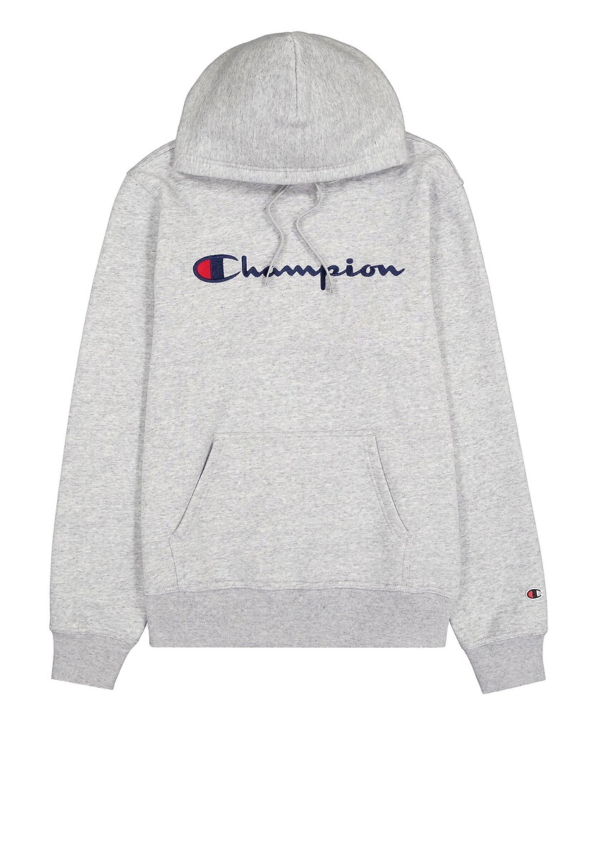 CHAMPION<br>Moletom com capuz e logotipo grande