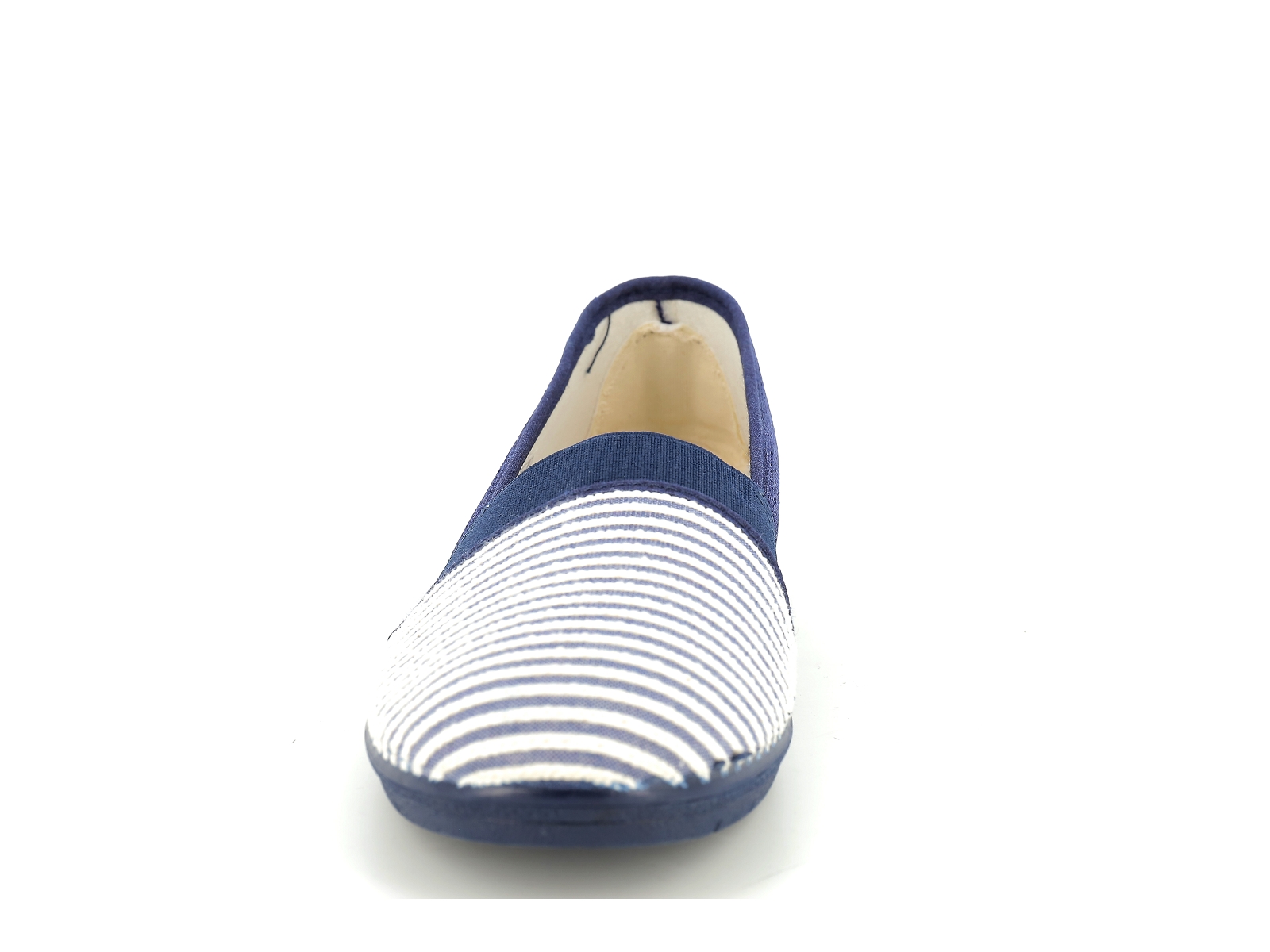 F brand-3350 Textile Marine-Blanc