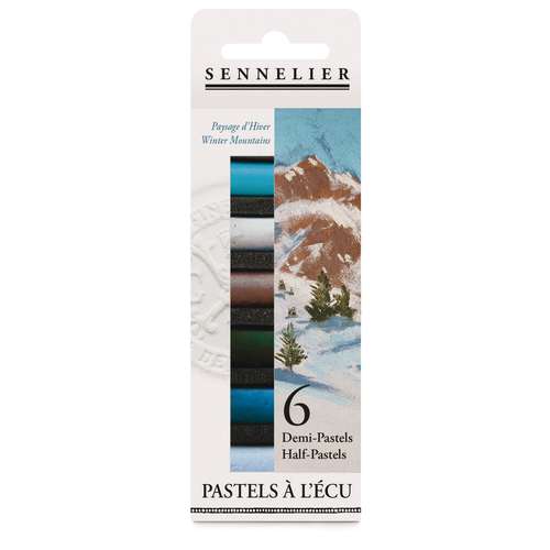 SENNELIER PASTELS À L'ÉCU Künstlerpastelle, themenbasierte 6er-Sets