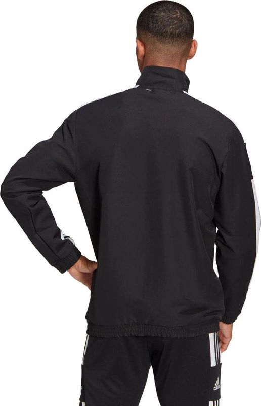 Adidas - Squadra 21 - Presentation Jas - Zwart - 100% Gerecycled Polyester, AEROREADY
