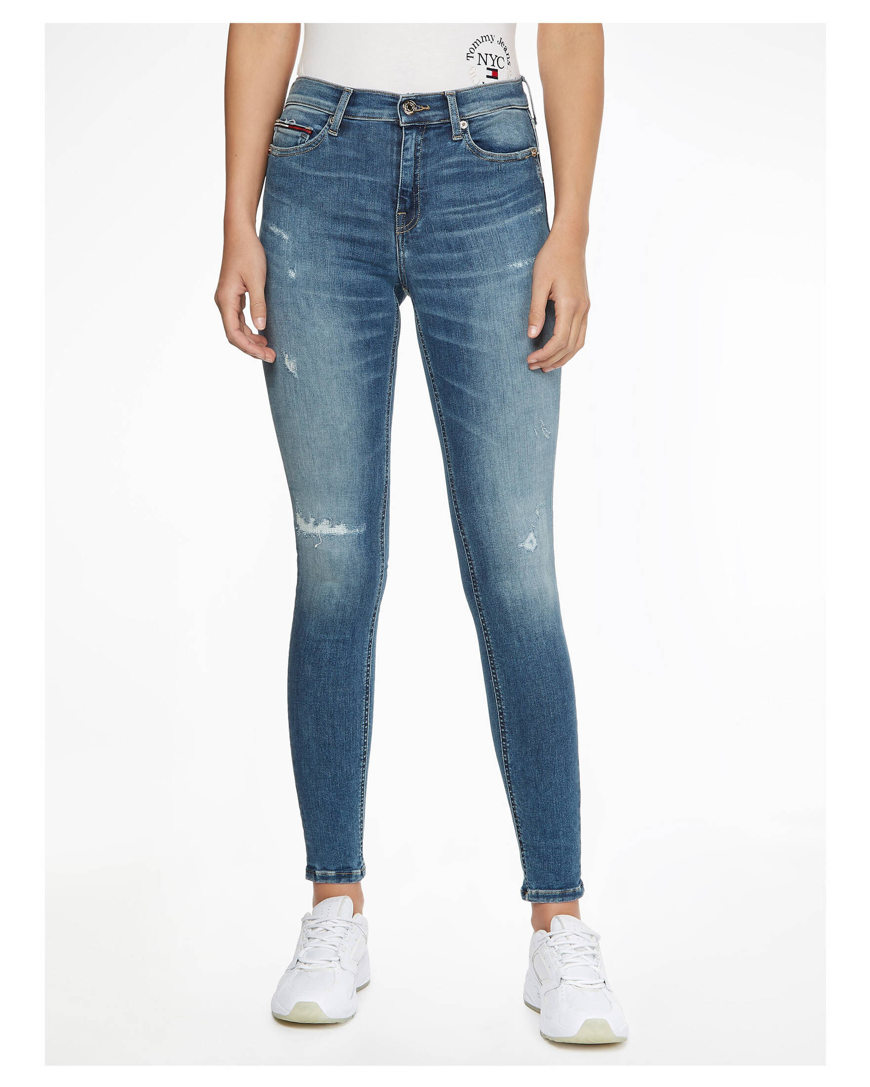 Tommy Jeans| Damen Jeans NORA MR SKINNY Skinny Fit