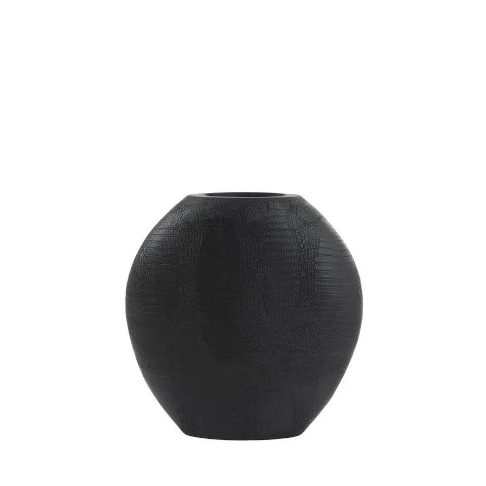 Vaas Skeld - Zwart - 39x11x40cm