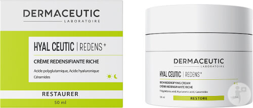 Dermaceutic Hyal Ceutic Redens+ Crème Redensifiante Riche Pot 50ml