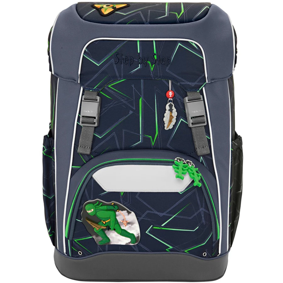 Step by Giant - Schulrucksack Set 5tlg. Ninja Kimo