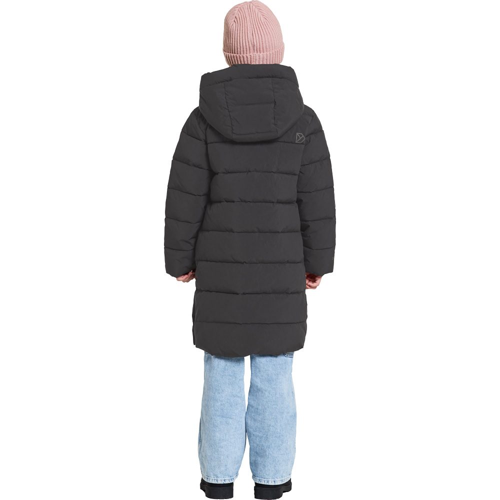 Didriksons Olivin Parka Kinder schwarz