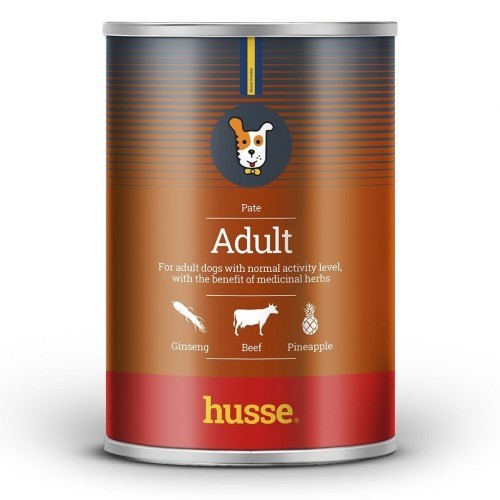 Patê Husse para Cães Adultos, Sabor Carne