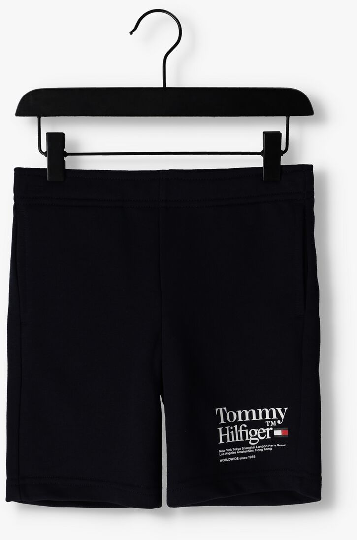 TOMMY HILFIGER donkerblauwe tommy hilfiger korte broek timeless tommy sweatshorts