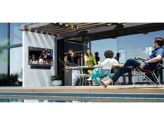 SAMSUNG - TV QLED 4K 138 cm TQ55LST7 The Terrace