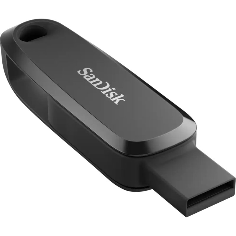 SanDisk SDDDC6-256G-G46 lecteur USB flash 256 Go USB Type-C 3.2 Gen 1 (3.1 Gen 1) Noir