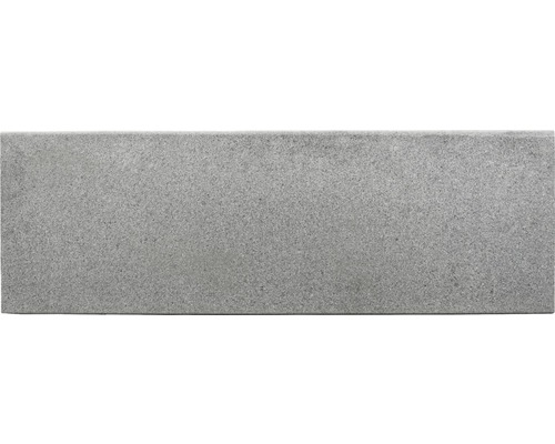 FLAIRSTONE Zwembadrand Phoenix grijs recht 1 lange zijde afgerond 115 x 35 x 3 cm