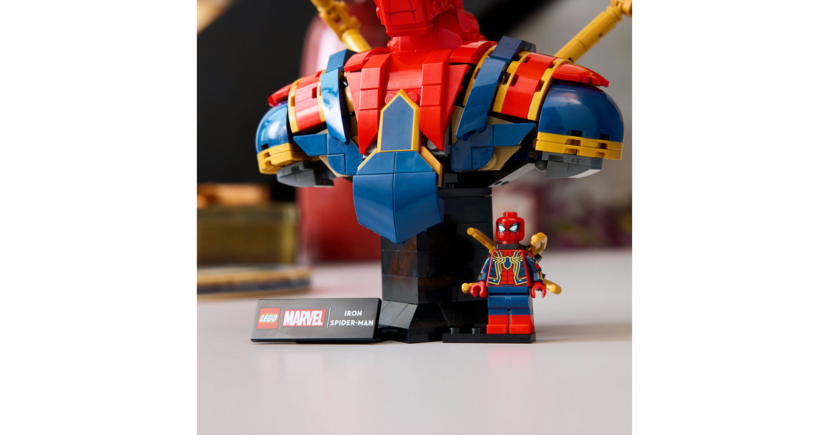 LEGOMarvel - Iron Spider-Man buste Constructiespeelgoed  (76326)