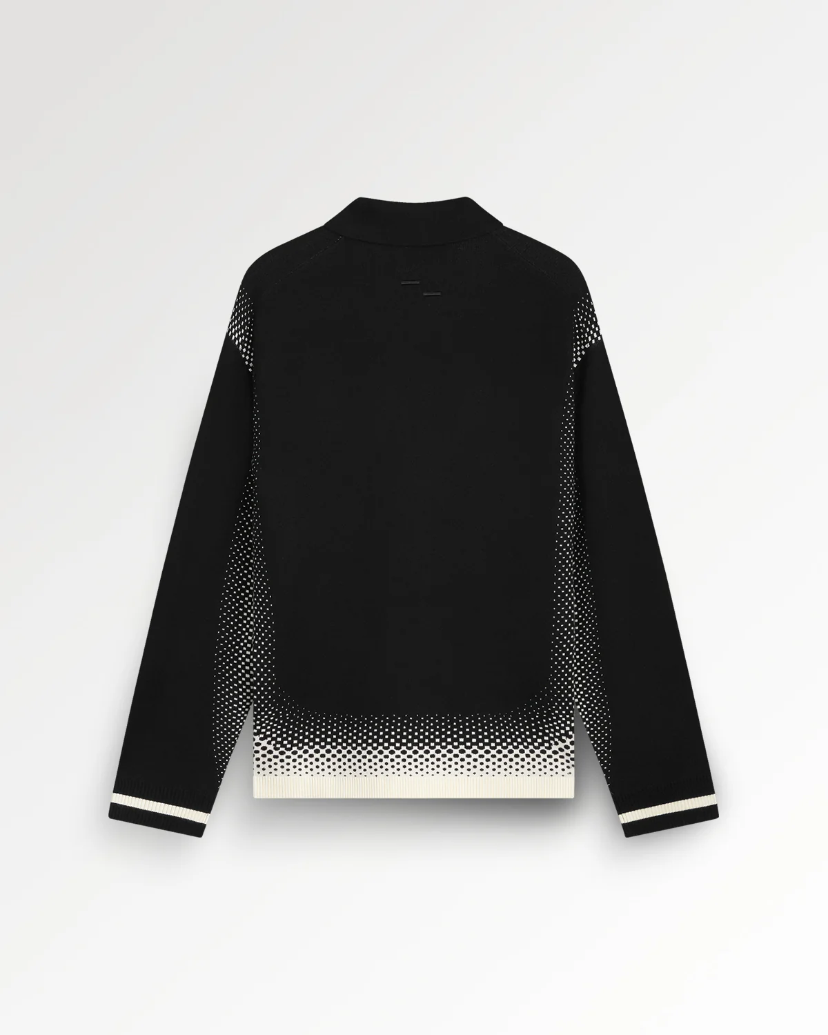 Knit Shirt Rugby Black