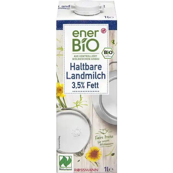 Haltbare Landmilch 3,5% Fett Naturland
