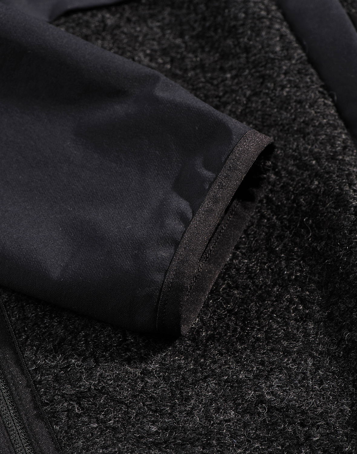 Softshell jas van teddywol voor heren - Gratis Verzendi