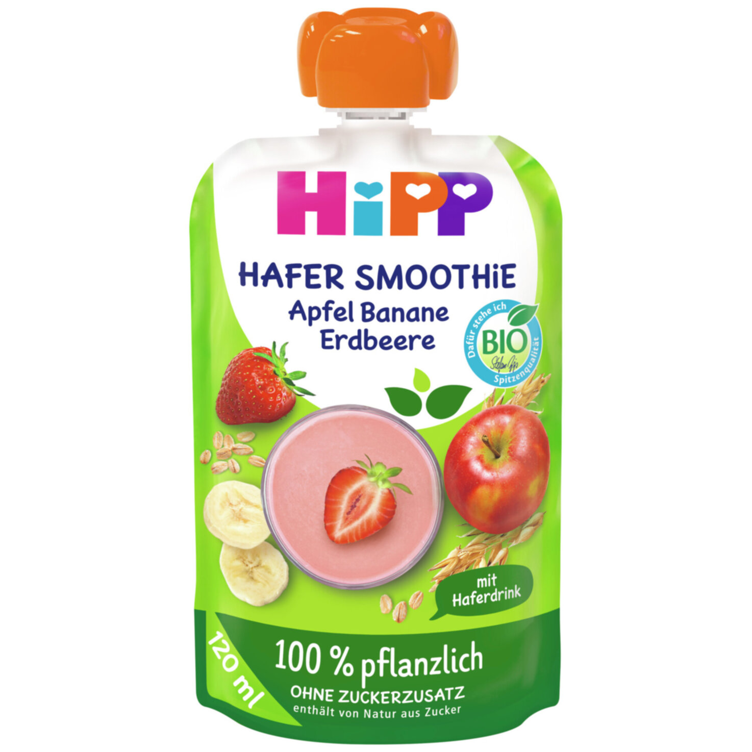 Hipp Erdbeere Banane Apfel Haferdrink 12+ Monate