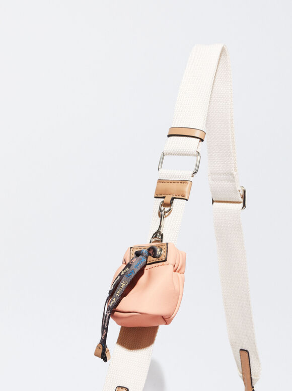 Sacola de compras personalizável com efeito de nylon - Raw