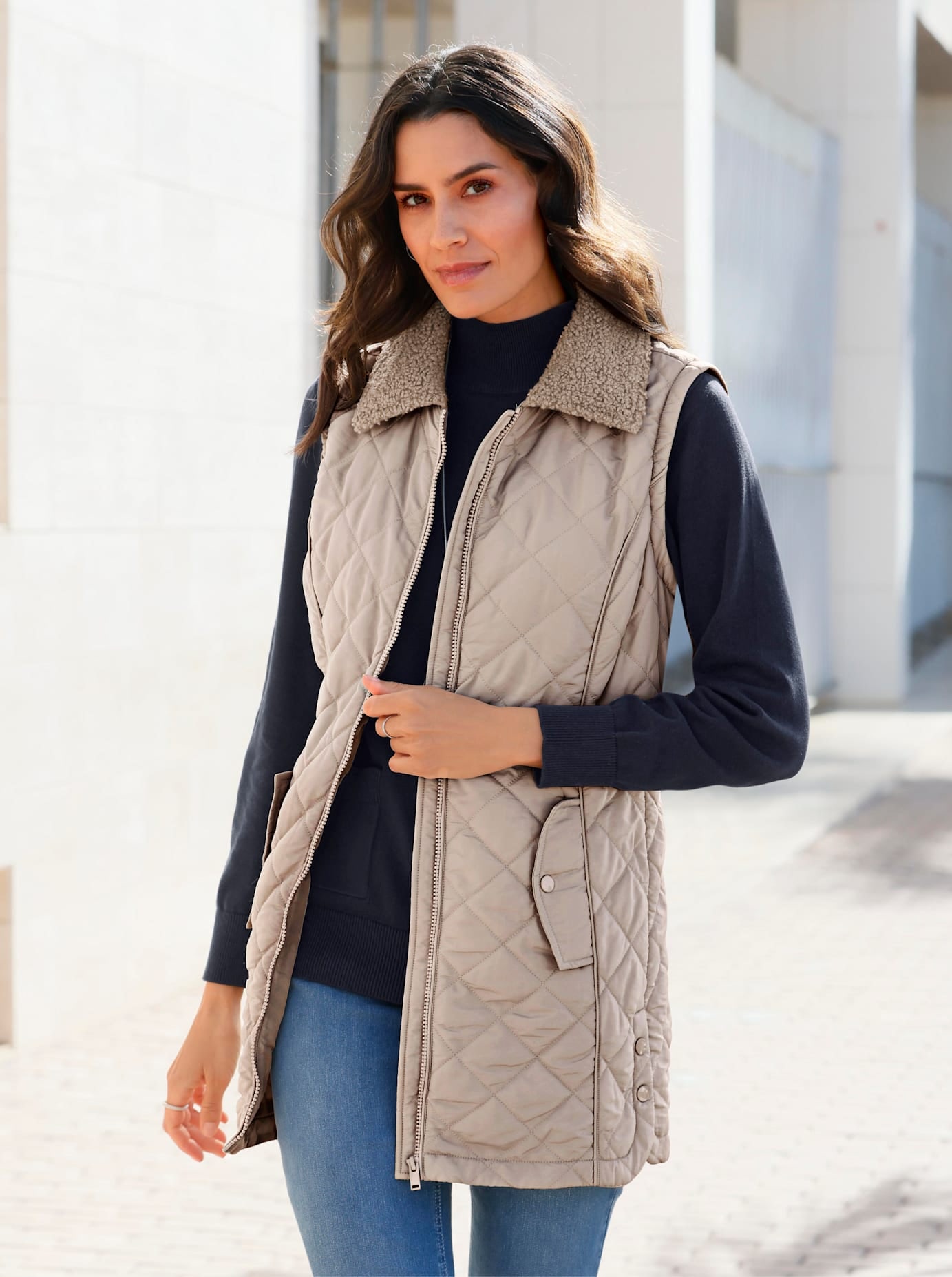 Inspirationen Doppeljacke ohne Kapuze