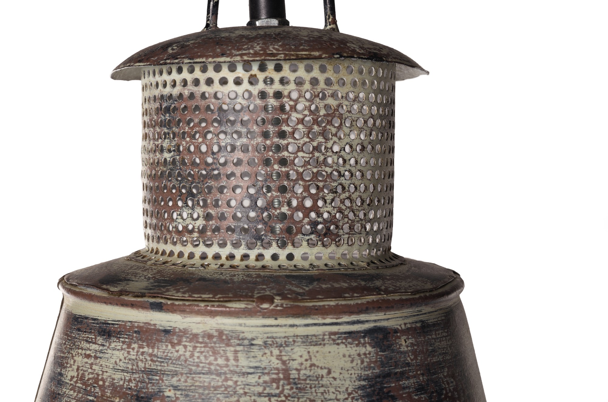 Leuchte 'Grey Pal', beige, Ø 52 cm, H 42 cm von fischer's lagerhaus