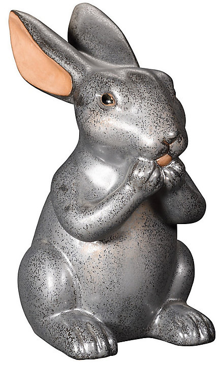 Lapin Deroma Jano Japandi en grès émaillé H.28 cm