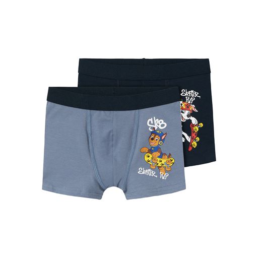 Name It Nuru Pawpatrol 2-pak Boxershorts, Dark Sapphire, 104 cm