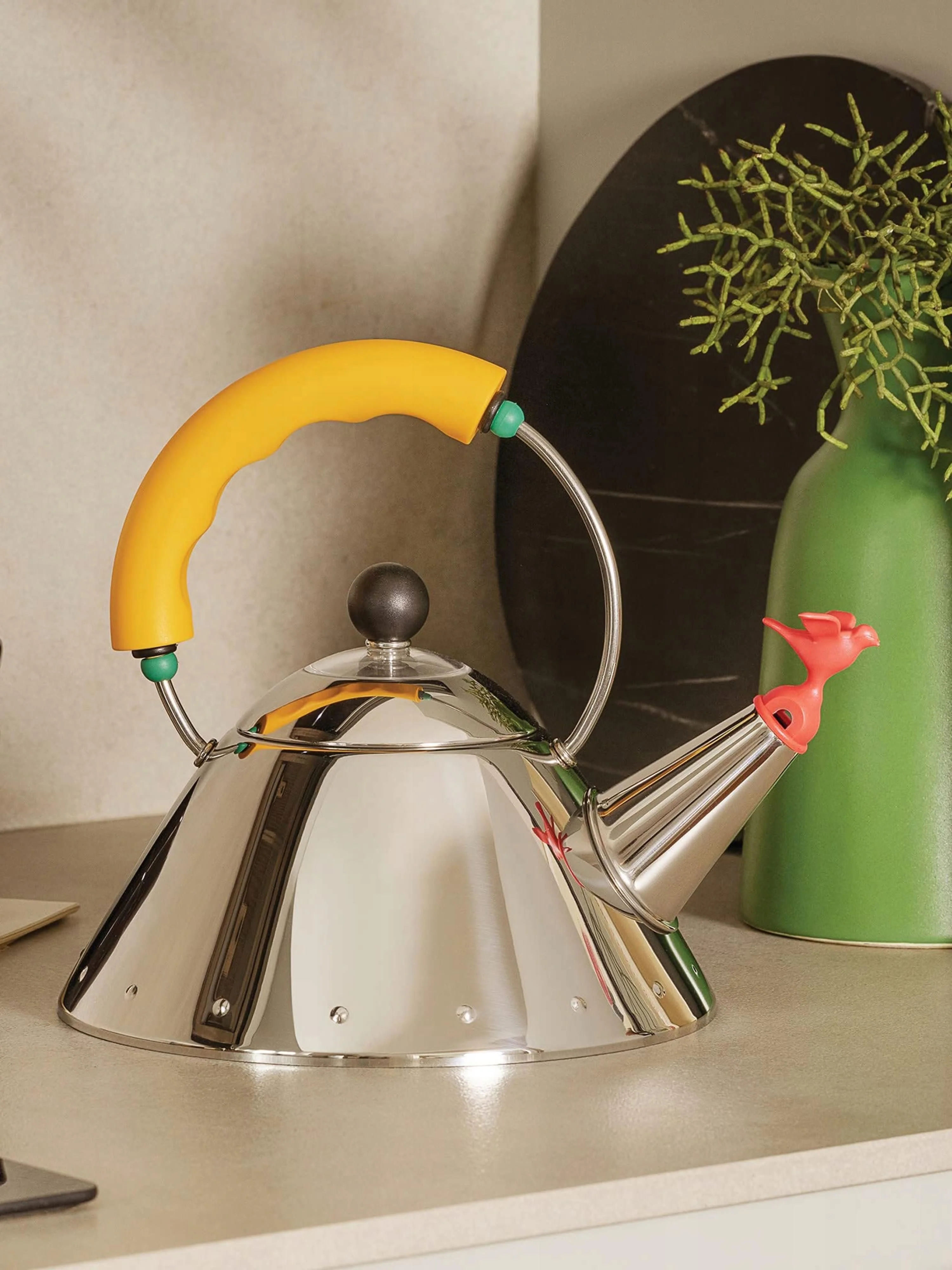Waterkoker Bird met fluitje, 1 L