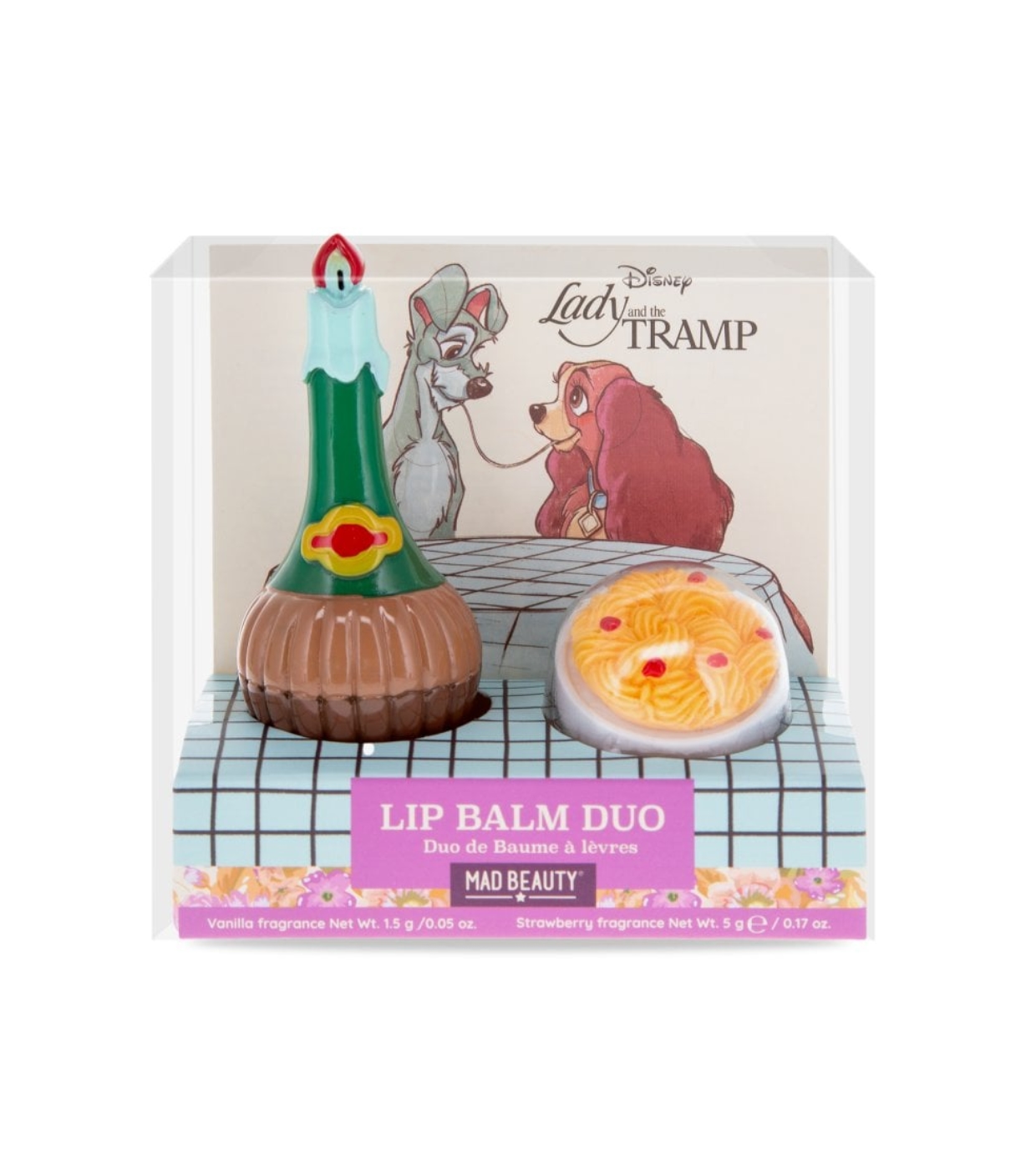 Mad Beauty - *Lady and the Tramp* - Duo de Protetor Labial