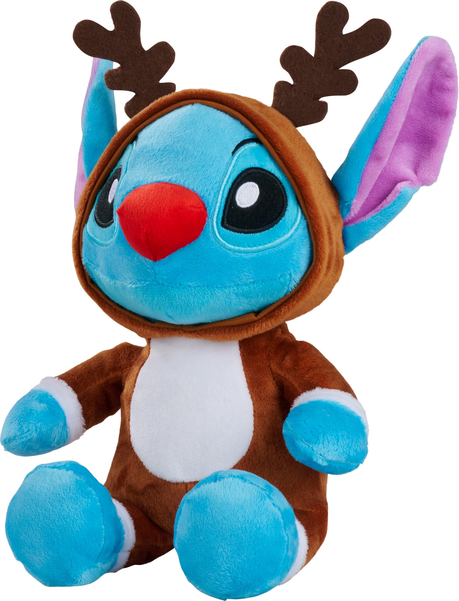 Disney knuffel Lilo & Stitch stitch blauw 16 x 14 x 24 cm