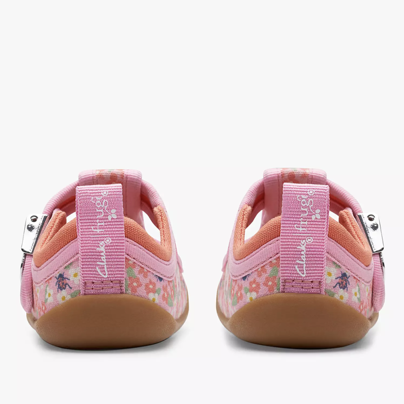Clarks Clarks Roamer Bloom Pink Print