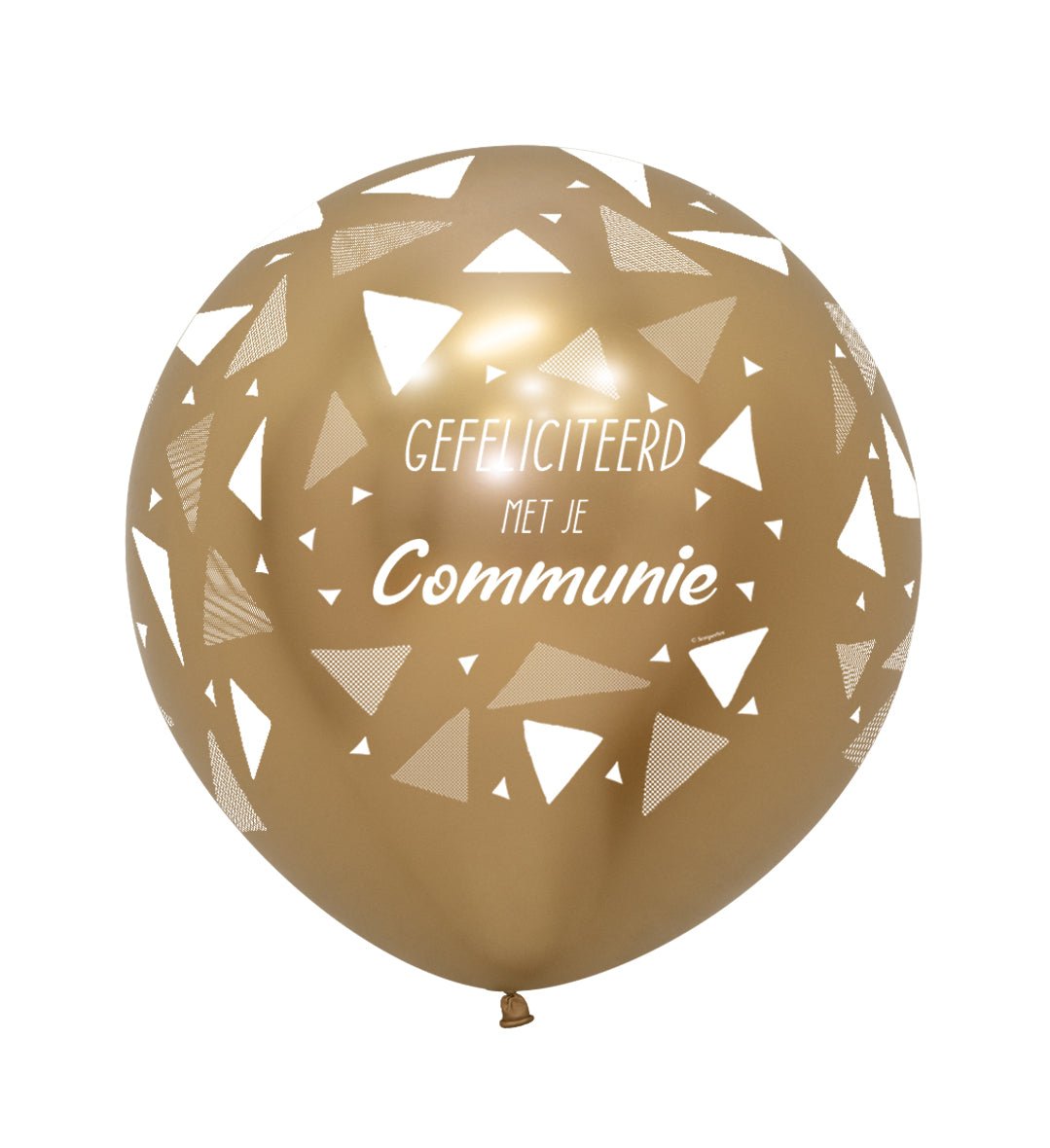 Communie Ballonnen Goud 61cm 2st