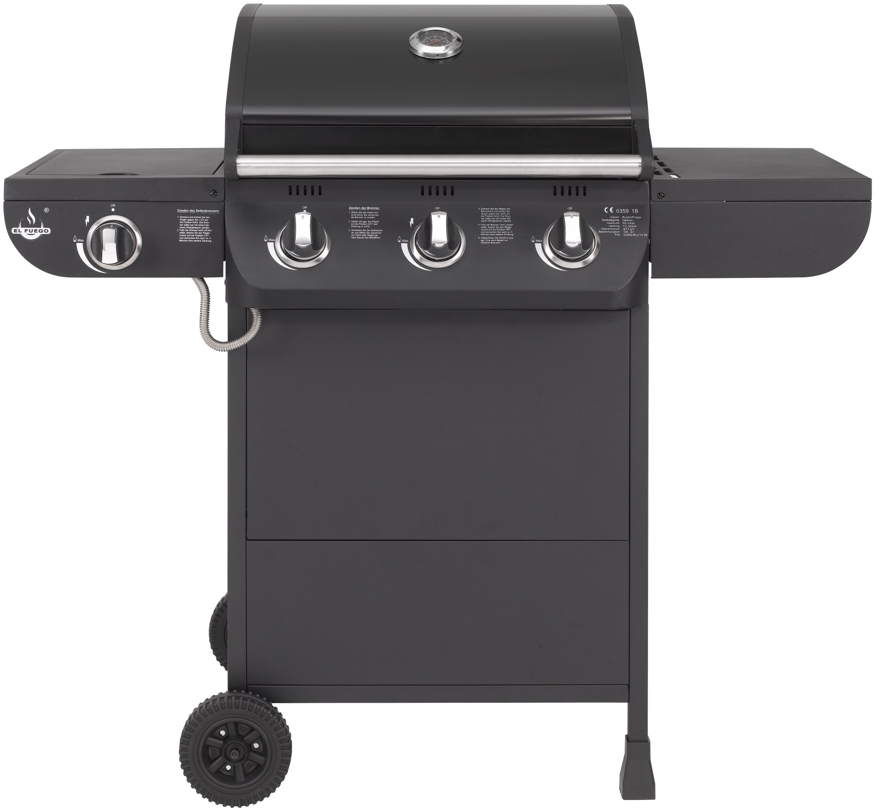 El FuegoGasgrill 
