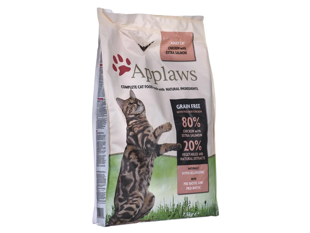 Applaws 5060122491648, Adult (animal), Enhver race, Kylling, Laks, 7,5 kg