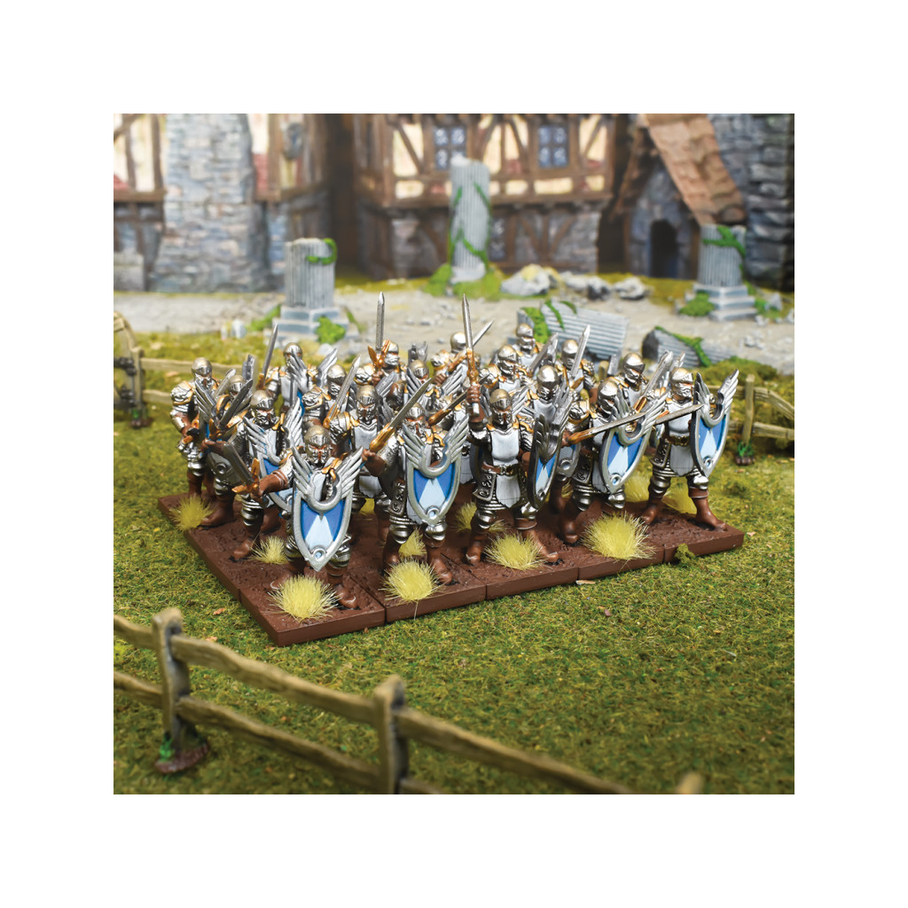 Kings of War - Régiment d'hommes d'armes Basiléens