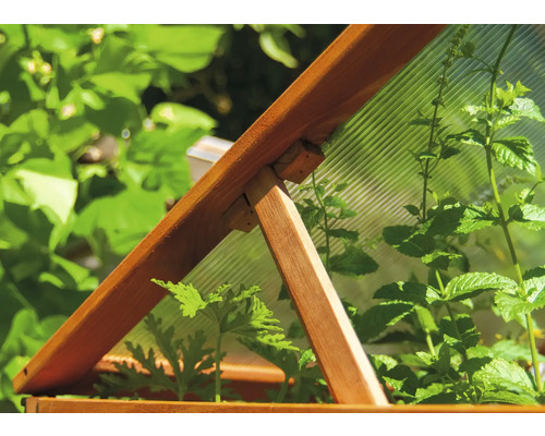 dobar Kubus kweekbak 76 x 56 x 28 cm lichtbruin