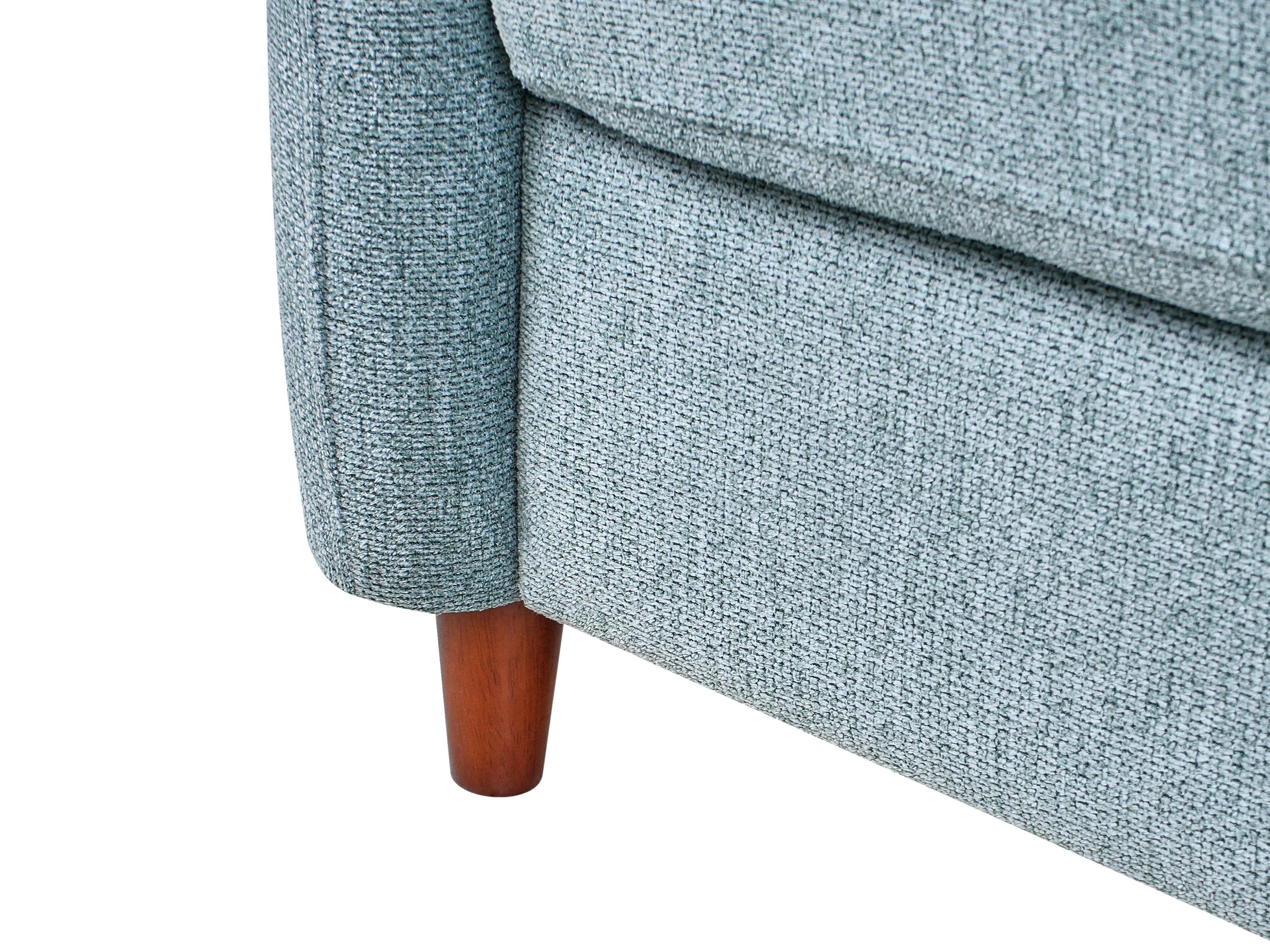 Bank 3-zits MARE Stof Blauw met opbergruimte